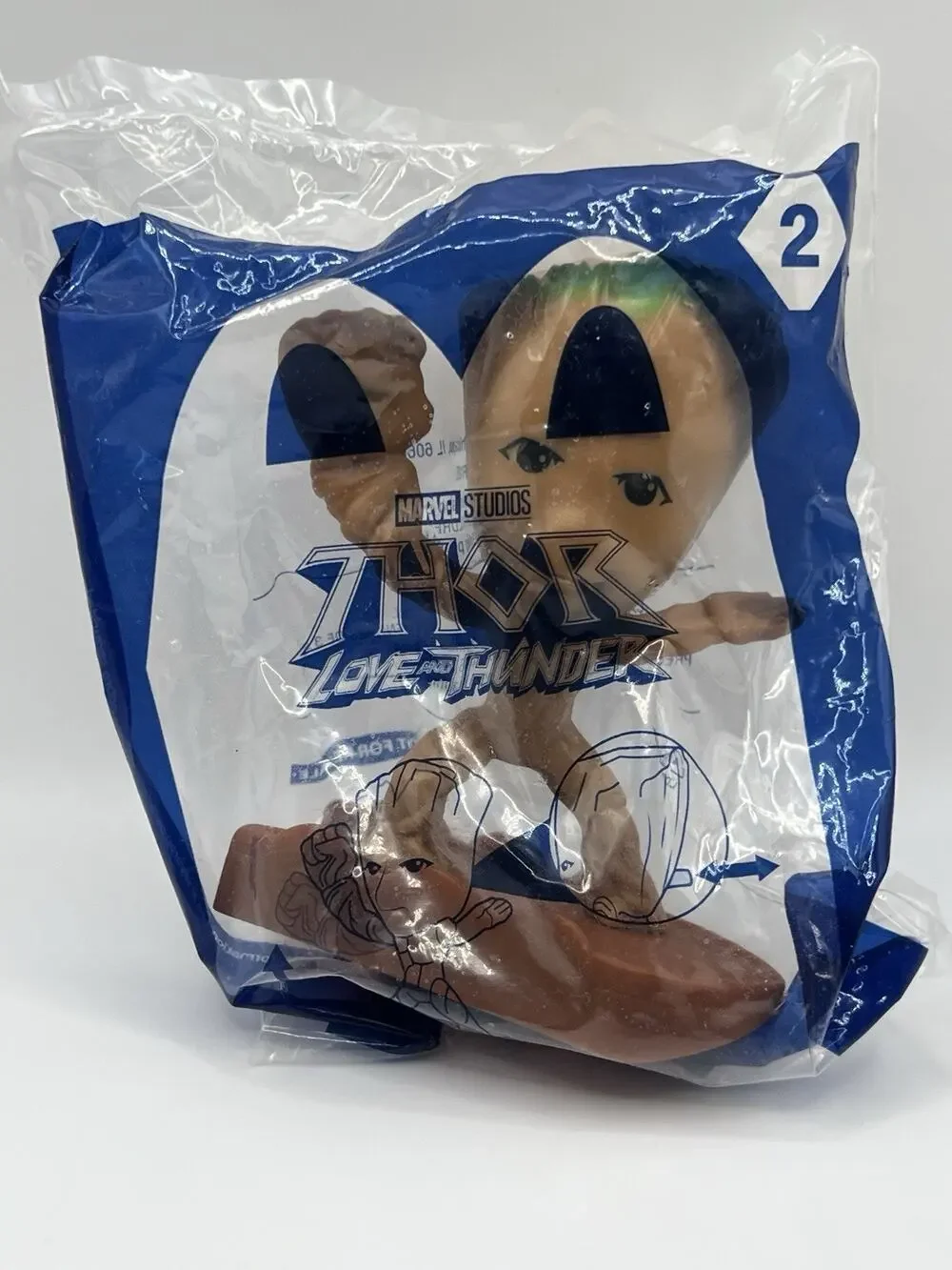 Thor Love And Thunder McDonalds Happy Meal Toy #2 GROOT
